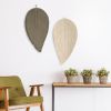 Leaf wall sculpture | Macrame Wall Hanging in Wall Hangings by YASHI DESIGNS | Netflix Los Angeles in Los Angeles. Item composed of cotton compatible with minimalism and contemporary style