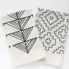 Arrows | Organic Cotton Tea Towel | Linens & Bedding by Little Korboose. Item made of cotton