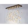 WM522 LIGHT DROPS | Chandeliers by alanmizrahilighting | New York in New York. Item composed of glass