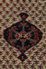 Antique Persian Senneh Kilim in Beige with Red and Blue | Area Rug in Rugs by Rug and Kilim