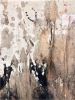 Handpainted Linen Drapes | Wall Sculpture in Wall Hangings by Elsa Jeandedieu Studio. Item made of linen & synthetic