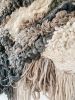 Sculptural Fiber Wall Art "Shoreline IV" | Wall Sculpture in Wall Hangings by Rebecca Whitaker Art. Item made of wood & cotton