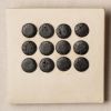 Abacus Ceramic and Mosaic Wall Art | Art & Wall Decor by Clare and Romy Studio. Item made of ceramic with glass works with boho & minimalism style