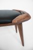 Géo | Ottoman in Benches & Ottomans by Nadine Hajjar Studio. Item made of walnut compatible with minimalism and contemporary style