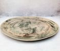 Ceramic pizza tray, Baking tray, Pizza tray | Serving Tray in Serveware by YomYomceramic. Item composed of ceramic compatible with rustic style