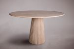 Travertine Dining Table. Marble Dining Table. Dining Table. | Tables by HamamDecor LLC. Item composed of marble in minimalism or contemporary style