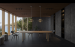Yves Dining Table | Tables by FAB&MADE. Item works with mid century modern & contemporary style