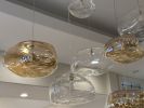 Cloud entry way Pendant Lights | Chandeliers by Galilee Lighting. Item made of glass compatible with contemporary style