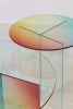 Cosmos Mini Coffee Table | Side Table in Tables by STUDIO MONSOLEIL. Item made of glass compatible with modern style