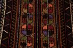 Antique Balisht Tribal Textile with Polychromatic Geometric | Area Rug in Rugs by Rug and Kilim