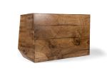 Chest of Drawers of Solid Scottish Walnut, Asymmetrical side | Storage by Jonathan Field. Item made of walnut