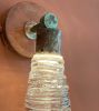 Nido Sconce | Sconces by Hyland Glass. Item made of brass with glass