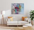 "The Other Side" | Oil And Acrylic Painting in Paintings by Shirly Maimom Art. Item composed of canvas & synthetic