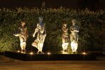 Elements Fountain by Jane DeDecker, NSG | Public Sculptures by JK Designs and the National Sculptors' Guild | Cerritos Sculpture Garden in Cerritos