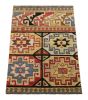 Rug & Kilim’s Caucasian Shirvan Rug with Polychromatic | Area Rug in Rugs by Rug and Kilim
