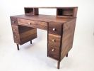 The William | Desk in Tables by Curly Woods. Item made of oak wood compatible with mid century modern style