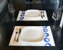 RING placemat | Tableware by OTSI design. Item made of canvas compatible with minimalism and contemporary style