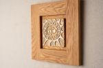 Sun Ceramic Wall Art | Wall Sculpture in Wall Hangings by Clare and Romy Studio. Item made of ceramic works with boho & mid century modern style