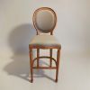 Madallion Oval Back Nailhead Bar Stool | Chairs by Kleinhaus Furniture. Item composed of wood and leather in country & farmhouse or eclectic & maximalism style