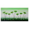 Lucid Poppies | Oil And Acrylic Painting in Paintings by DaggArt. Item made of canvas & synthetic