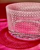 Nesting Basket Weave Bowls | Dinnerware by Carrie Gustafson. Item composed of glass