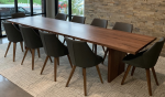 Pierre Seamed Slab Table | Conference Table in Tables by FAB&MADE. Item made of wood compatible with mid century modern and contemporary style