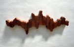 Slice of Nature III | Wall Sculpture in Wall Hangings by Lutz Hornischer - Sculptures in Wood & Plaster. Item made of wood compatible with contemporary and modern style