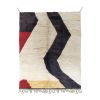 Moroccan Berber Rug - Handcrafted Moroccan Handmade Rug | Area Rug in Rugs by Marrakesh Decor. Item composed of wool in boho or mid century modern style