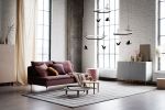 Flight Shadows - pendant circular by Svitanok | Pendants by SVITANOK by Artem Zakharchenko | Lwów Croissants in Kraków. Item made of fabric with steel works with boho & minimalism style
