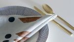 Mathilde Linen Napkin ( Set of 2) | Linens & Bedding by For Reasons Unknown | For Reasons Unknown Creative Studio in The Bronx. Item made of linen