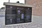 McPherson Globe Refiners monument | Public Sculptures by Sutton Betti | McPherson Community Building in McPherson