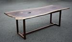 Light (gets in) Dining Table | Tables by stranger furniture. Item composed of walnut