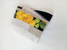 White | Flowers | Linen Quilt | Embroidery in Wall Hangings by DaWitt | Daniela Witt Studio in Leipzig. Item made of cotton compatible with contemporary and country & farmhouse style