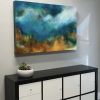 Moving Forward, | Oil And Acrylic Painting in Paintings by Lifrancis Rojas. Item composed of canvas