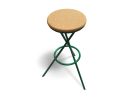 Corxtool | Bar Stool in Chairs by Eugene Stoltzfus | Barker Hangar in Santa Monica. Item composed of wood and steel