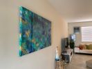 Peace of Mind | Mixed Media by Lifrancis Rojas. Item made of canvas with synthetic
