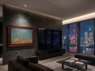 Cerulean Auspicious Cranes Song Dynasty Silk Fine Art | Oil And Acrylic Painting in Paintings by Dynasty Artisan. Item made of wood works with contemporary & eclectic & maximalism style