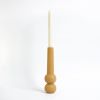 Candleholder cone high | Candle Holder in Decorative Objects by LEMON LILY. Item made of wood