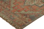 Vintage Turkish Rug in Pink & Cream with Colorful Floral | Area Rug in Rugs by Rug and Kilimarea