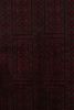 Vintage Baluch Afghan rug in Red & Black Patterns | Area Rug in Rugs by Rug and Kilim