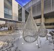Raindrops | Public Sculptures by Linda Covit | Maisonneuve-Rosemont Hospital in Montréal