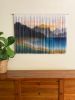 MOLOKAI Coastal Island Landscape Dyed Tapestry | Wall Hangings by Wallflowers Hanging Art. Item composed of fiber in mid century modern or eclectic & maximalism style