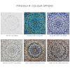 Kitchen backsplash mandala #1 - large ceramic tile | Tiles by GVEGA. Item made of ceramic compatible with boho style