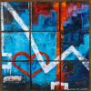 Reflections In The Night | Mixed Media by Tricia Skoglund Artist. Item made of wood with steel
