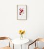Iris No. 146 : Original Watercolor Painting | Paintings by Elizabeth Becker. Item composed of paper compatible with minimalism and contemporary style