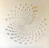 The Constellation | Wall Sculpture in Wall Hangings by Lorna Doyan. Item made of wood & paper