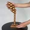 Spikelet sculpture | Sculptures by IRENA TONE. Item made of wood works with minimalism & art deco style