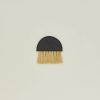 Shou Sugi Ban Arc Brush | Bench Brush | Tampico | Minimal | Sweeper | Decorative Objects by S W E V E N