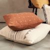 Nira Brown Pillow | Pillows by Studio Variously. Item composed of cotton