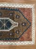 Vintage Hand-woven Turkish Rug Doormat| 1.9 x 2.7 | Small Rug in Rugs by Wool and Rug. Item composed of wool compatible with boho and contemporary style